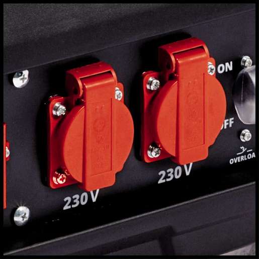 EINHELL TC-PG 2500, agregat za struju (230 V, 50 Hz, 2100 W, četverotaktni benzinski motor, 2 utičnice, 15L spremnik, 12.5h rada)
