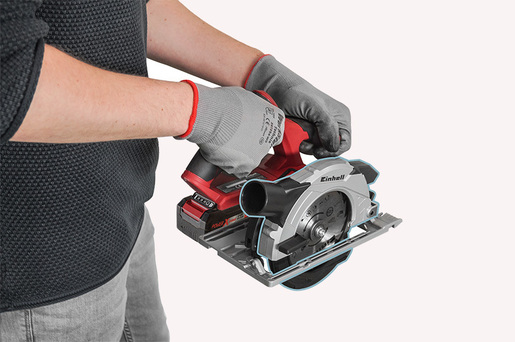 EINHELL set akumulatorska ručna kružna pila TE-CS 18 Li + 3.0 Ah baterija + svjetiljka - Power X-Change