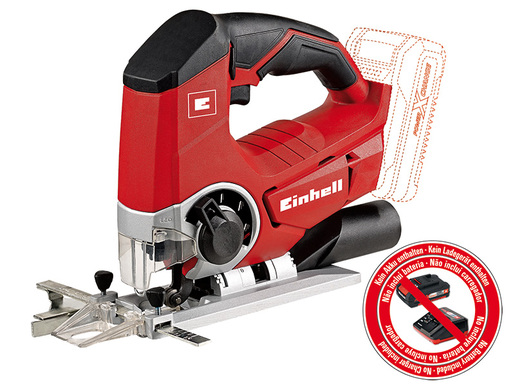 EINHELL akumulatorska ubodna pila TE-JS 18 Li - Solo Power X-Change, bez baterije i punjača (18V, max 80 mm, LED svjetlo)
