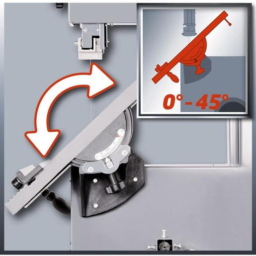 EINHELL tračna pila sa postoljem TC-SB 305 U (750 W, visina reza 170 mm, 2 brzine)