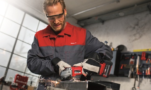 EINHELL set akumulatorska kutna brusilica AXXIO + 3,0 Ah Starter Kit - Power X-Change