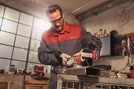 EINHELL set akumulatorska kutna brusilica AXXIO + 3,0 Ah Starter Kit - Power X-Change