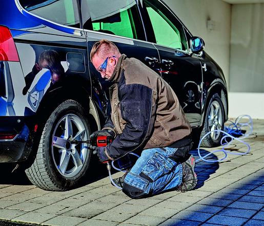 EINHELL pneumatski udarni odvijač TC-PW 610 - 610 Nm, 142 l /min