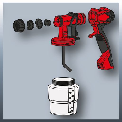 EINHELL električni sistem za prskanje boje  TC-SY 600 S