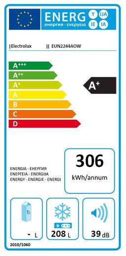 Electrolux zamrzivač EUN2244AOW