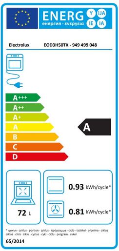Electrolux pećnica EOD3H50TX