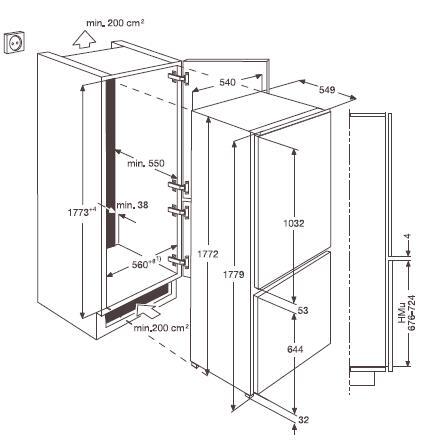 Zanussi hladnjak ZBB28441SA