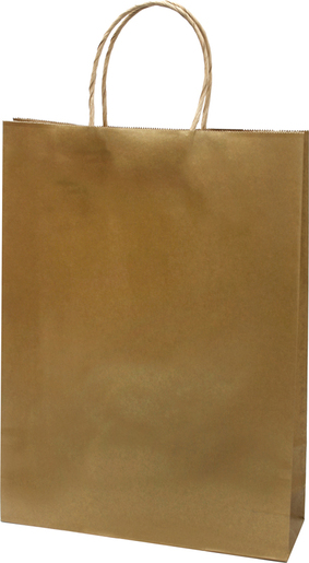 Vrećica velika natron-ručka zlatna, 10 kom