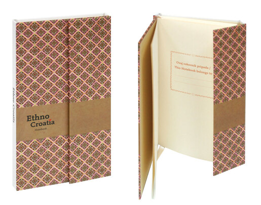 Rokovnik s magnetom Ethno Croatia Konavle