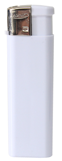 Upaljač Atomic CR FLAT bijeli, 50 kom.