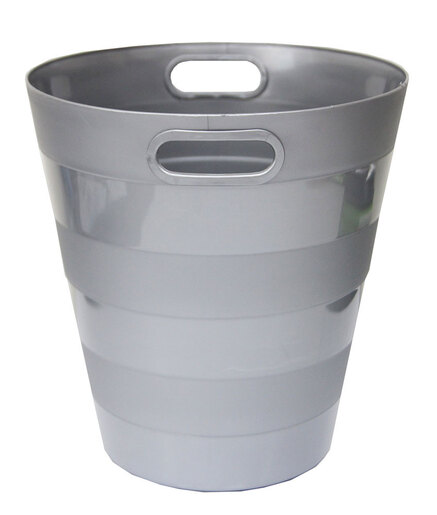 Koš za smeće pvc ARK 1051 srebrni