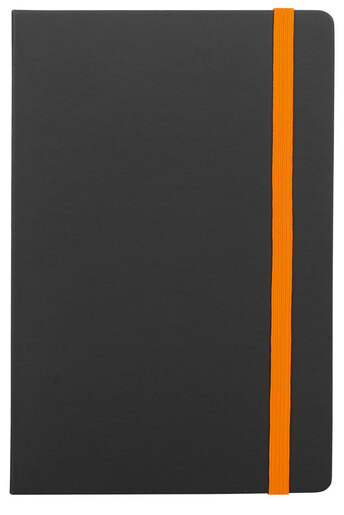Notes FLUX EDGE A5 14x21 crno-narančasti
