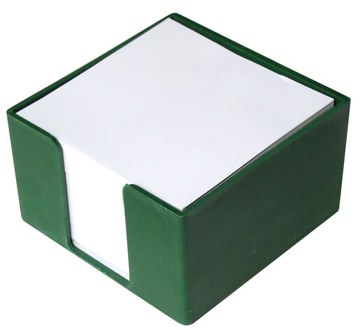 Blok kocka PVC 8x8x5 zelena
