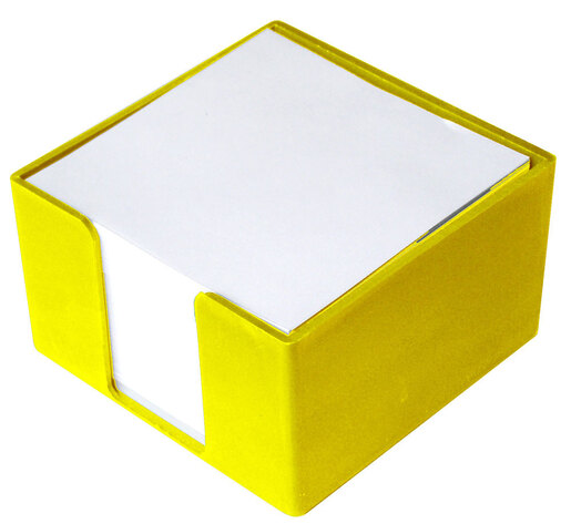 Blok kocka PVC 8x8x5 žuta