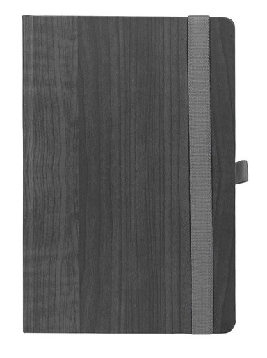 Notes TIMBER A5 14x21 tamno sivi