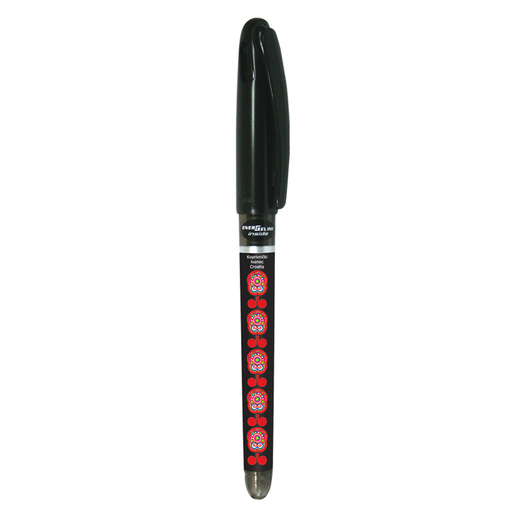 Gel pen 0,7 PENTEL EnerGel Tradio Ethno HR Podravina crno/crno