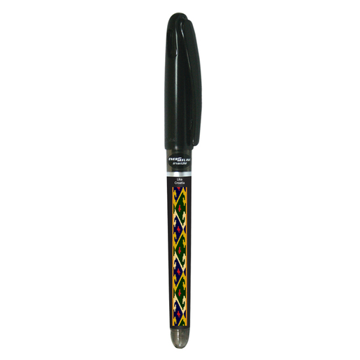 Gel pen 0,7 PENTEL EnerGel Tradio Ethno HR Lika crno/crno