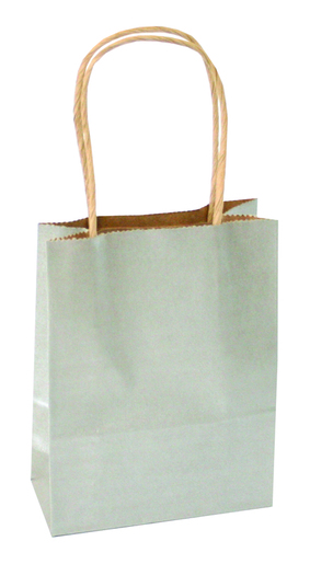 Vrećica mala natron-ručka srebrna, 10 kom