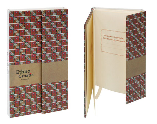 Rokovnik s magnetom Ethno Croatia Ravni kotari