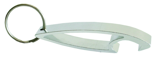 Privjesak/otvarač za boce metalni srebrni