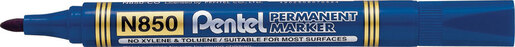 Permanentni marker PENTEL N850-C plavi okrugli vrh