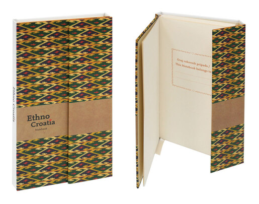 Rokovnik s magnetom Ethno Croatia Lika