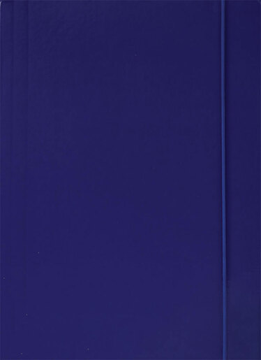 Fascikl prešpan/lak s gumicom A5 600gr  OPTIMA plavi 60671B