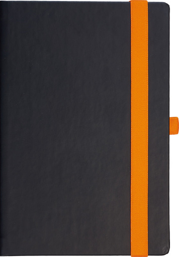 Notes HAVAII A5 14x21 crno-narančasti
