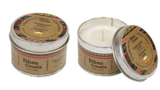 Mirisna svijeća Tradicionalan kolačić Ethno Croatia