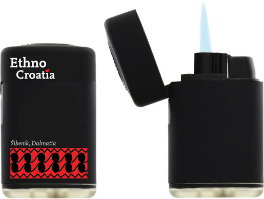 Upaljač JET Ethno Croatia Šibenik crni  5/1