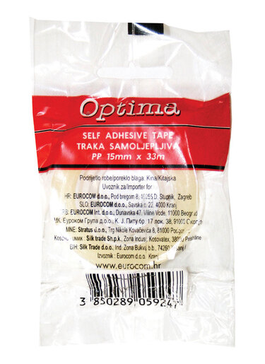 Selotejp 15/33 OPTIMA vrećica(displej) 29068A