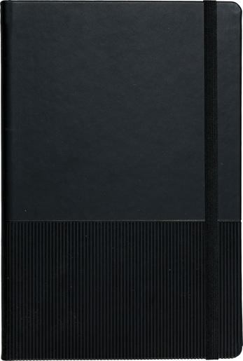 Notes LINEO A5 14x21 crni