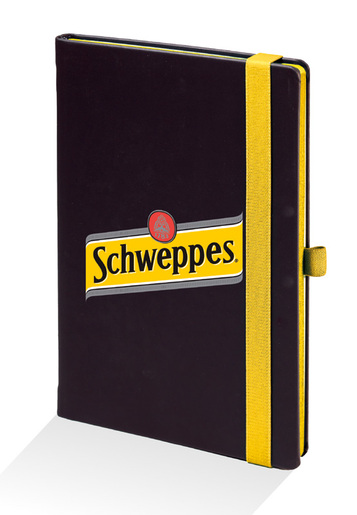 Notes HAVAII A5 14x21 crno-žuti