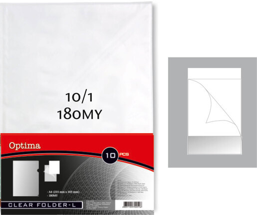 Fascikl L 160my OPTIMA sjaj 10/1 20160