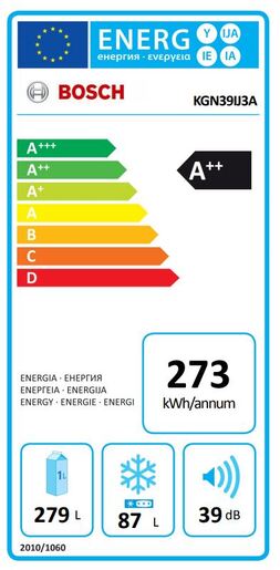 Bosch hladnjak KGN39IJ3A