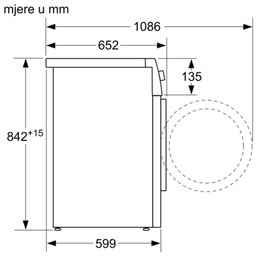 Bosch sušilica rublja WTR87TW0BY