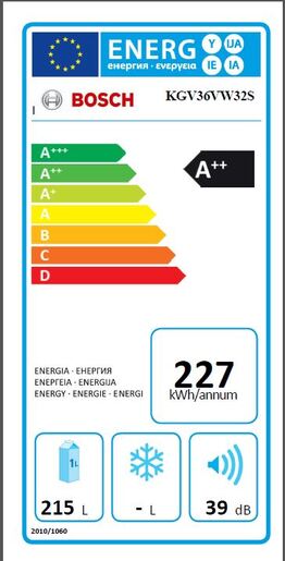 Bosch hladnjak KGV36VW32S
