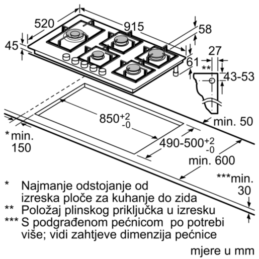 Bosch ploča PPS9A6B90