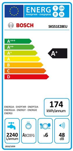 Bosch perilica posuđa SKS51E28EU