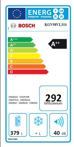 Bosch hladnjak KGV58VL31S