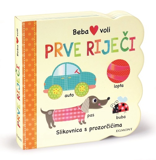 KARTONKA BEBA VOLI PRVE RIJEČI