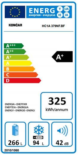 Končar hladnjak HC1A 379 NF.BF