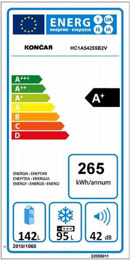 Končar hladnjak HC1A54255B2V