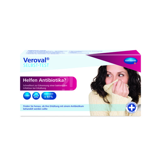 Hartmann Veroval CRP Test - pomažu li antibiotici?