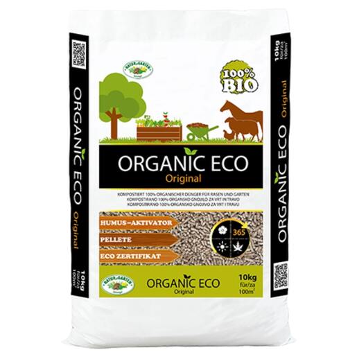HOMEOGARDEN organsko peletirano gnojivo ORGANIC ECO ORIGINAL (10 kg)