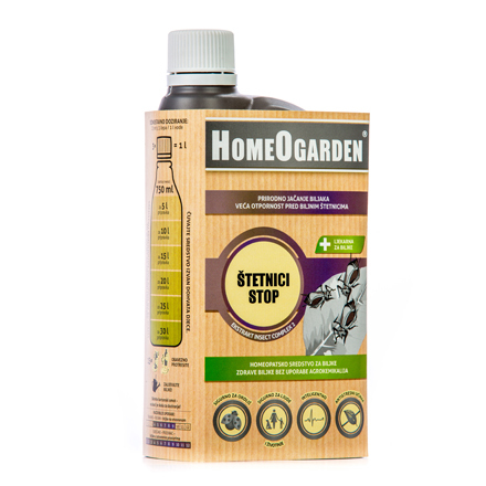 HOMEOGARDEN organsko sredstvo protiv štetočina ŠTETNICI STOP (750 ml)