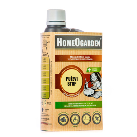 HOMEOGARDEN organsko sredstvo protiv puževa PUŽEVI STOP (750 ml)