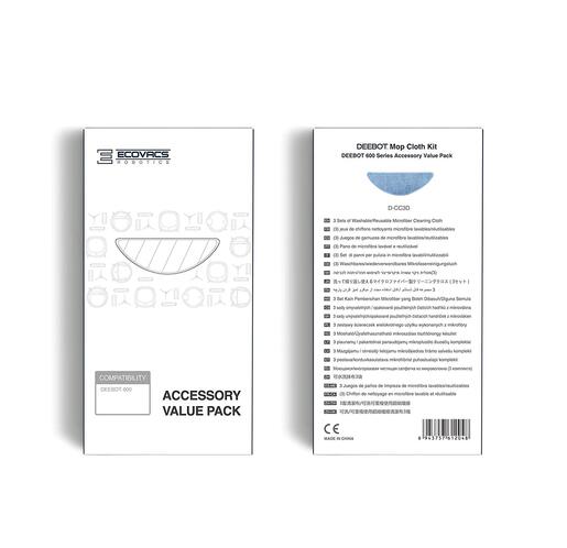 Ecovacs D-CC3D krpice za 600, 601, 605