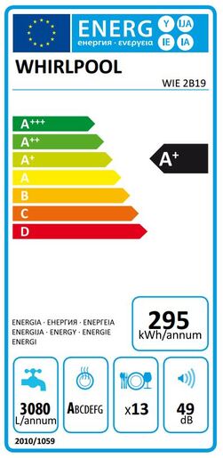 Whirlpool perilica posuđa WIE 2B19
