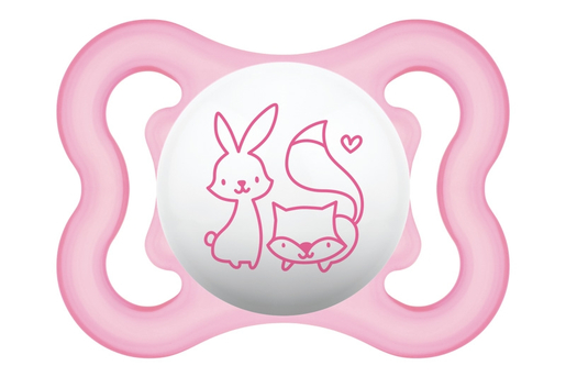 MAM duda air silikon 2-6 mj 2/1 motiv za curu